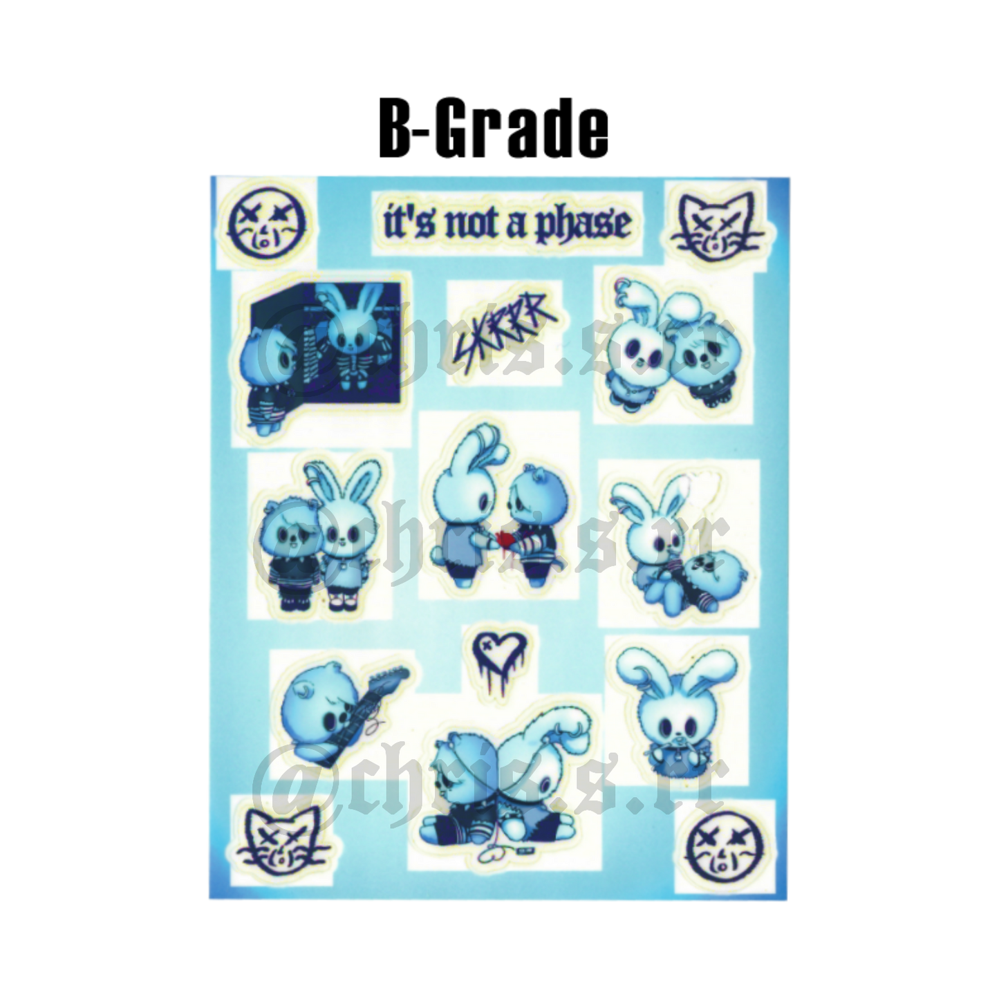 - IT'S NOT A PHASE - Sticker Sheet In-Stocks! A/B-Grades