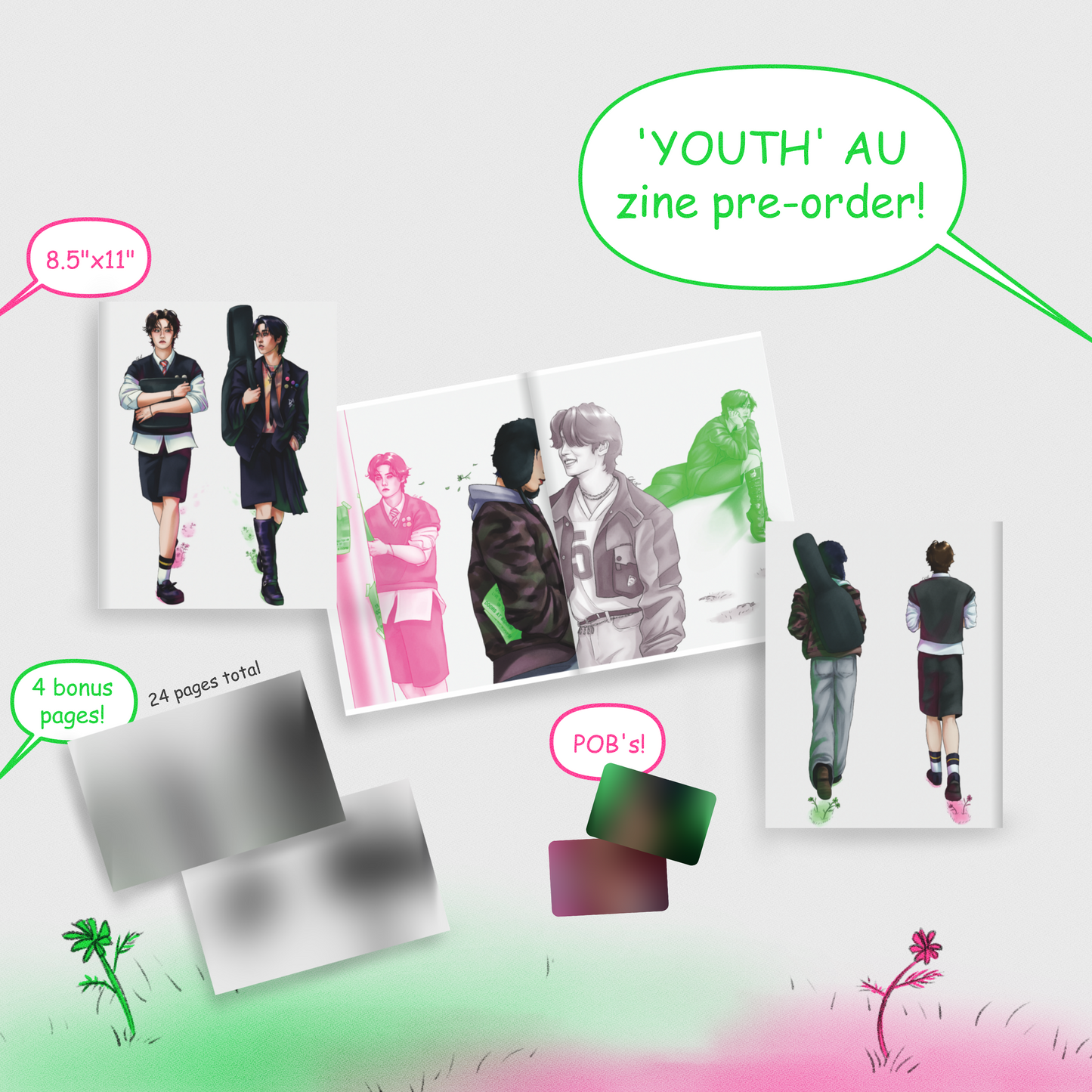 YOUTH AU - Zine (Pre-Orders Closed!)