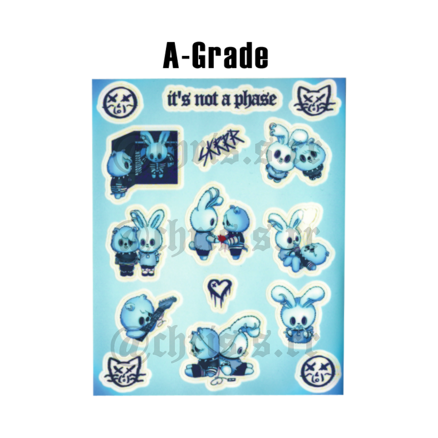 - IT'S NOT A PHASE - Sticker Sheet In-Stocks! A/B-Grades
