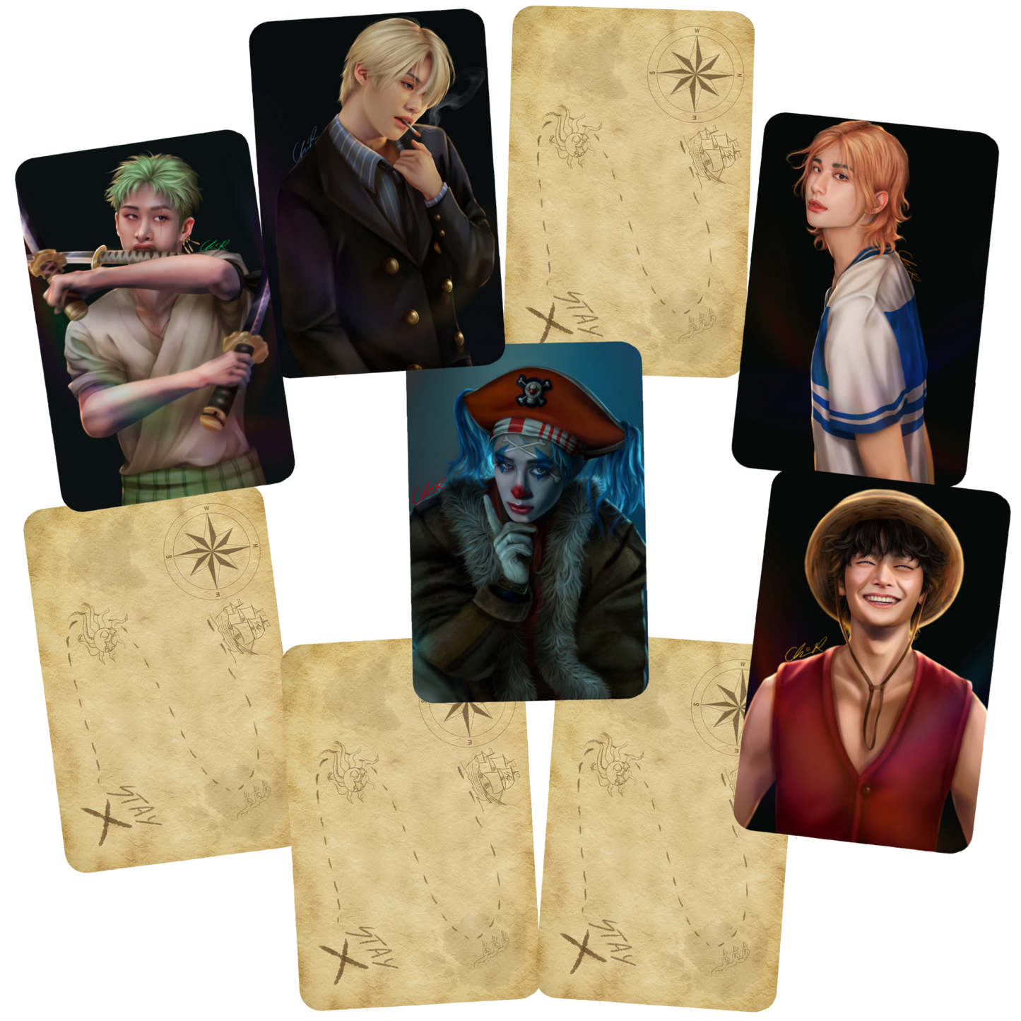 The Straw Hat Crew! - PCs