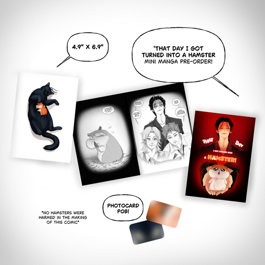'That Day I Got Turned Into A Hamster' - Mini Manga Pre-Order!