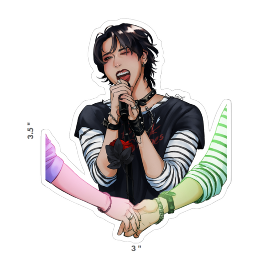 Hold My Hand - Vinyl Sticker